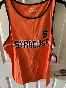Colosseum Men's SYRACUSE ORANGE Tank Top Basketball Orange Mens Medium New - Picture 1 of 7