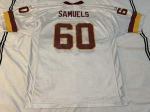 Vtg Reebok CHRIS SAMUELS #60 Washington Redskins Jersey Mens XL Commanders - Picture 1 of 6