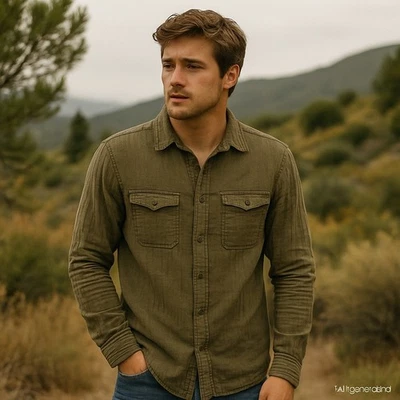 Jeremiah Mens Button Down Shirt 3 Pc Lot Size S Green Black Gauze Outdoor Rugged - Image 1 of 4