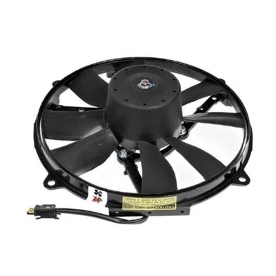 For Mercedes-Benz C230 1999 2000 Radiator Fan | Black Shroud | Brushed Motor - Image 1 of 4