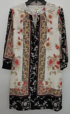 Fig & Flower by Anthropologie Women's Multicolor Size PXL Sheath - Image 1 of 4