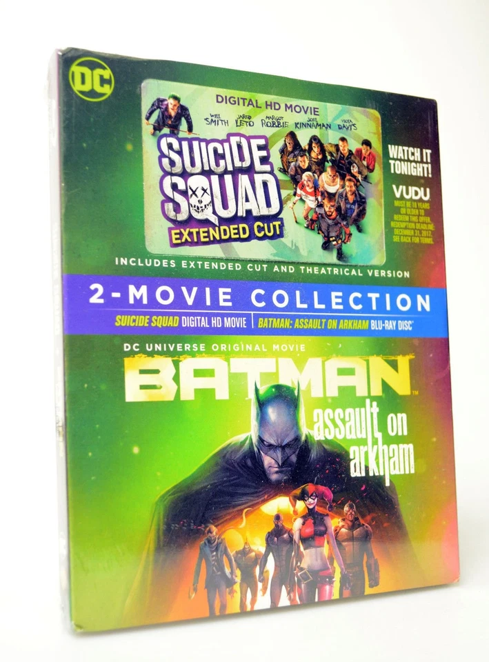 Batman Assault on Arkham Blu Ray & Suicide Squad Digital Copy 2 Movie Collec... - Image 1 of 1