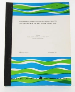 Foraminiferal Evidence of Late Quaternary Sea Level Fluctuations 1973 Texas A&M - Bild 1 von 11