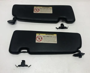 Sun Visor Convertible with Clips 2001-2006 BMW 325i Passenger and Driver BLACK - Picture 1 of 12