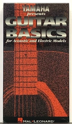 Yamaha Presents Guitar Basics VHS For Acoustic & Electric Models Hal Leonard NEW - Image 1 of 3