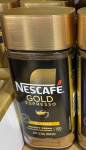 Nescafe Gold Espresso Biondo Vellutato Crema Caffè Istantaneo 7 oz 200g bb: 31/07/27 - Foto 1 di 5