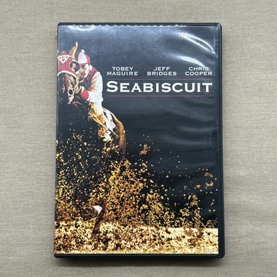 Seabiscuit (DVD 2003) True Story Tobey Maguire Jeff Bridges Elizabeth Banks + - Image 1 of 4