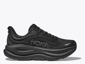 Hoka Bondi 9 Womens Runners (D Wide) (Black/Black) BIG SALE! - Picture 1 of 13