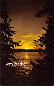 Postkarte Sonnenuntergang Golden - Bild 1 von 2