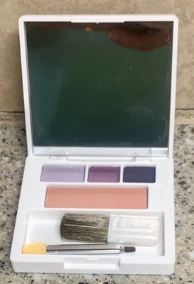 Clinique Colour Surge Eye Shadow Trio Blackberry Frost Duo Plum Seduction NEW - Image 1 of 3