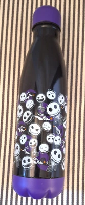 SOLD OUT NwoT DISNEY MXYZ Nightmare Before Christmas Jack STEEL WATER BOTTLE - Image 1 of 4