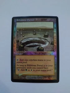 Riftstone Portal. LAnd Judgment. FOIL Vintage MTG card. - Imagen 1 de 8