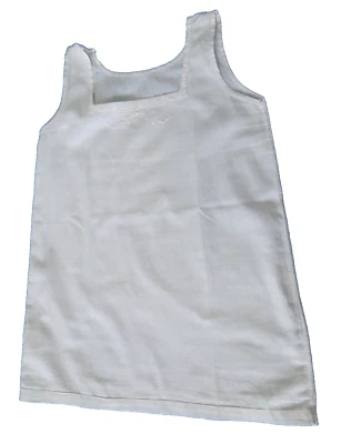 Vestido sin tirantes vintage para muñeca niña altura 53 cm principios del siglo XX N239B Foto 1 de 4