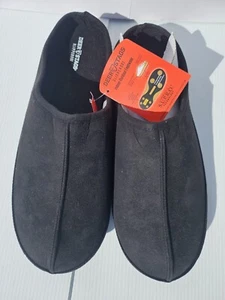 Deer Stag Indoor Outdoor Footwear - Black - Picture 1 of 5