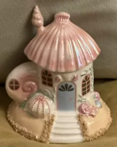 Boxed Coalport Bone China 'Seashell Cottage' Top Zustand - Bild 1 von 7