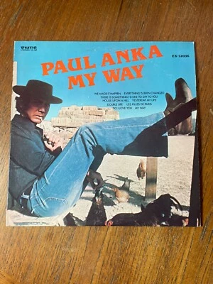 PAUL ANKA: My Way EMUS 12" LP 33 RPM POP Compilation 1978 - Image 1 of 4
