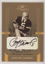 2005 Donruss Classics Legends Significant Signatures Bronze Paul Hornung Auto