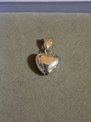 Pendente ciondolo Cuore Argento 925 Silver necklace pendant  - Immagine 1 di 4
