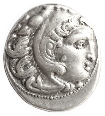 ►10% avec le code CADEAUX25◄ Alexandre III le Grand Colophon. Drachme - Photo 1/2