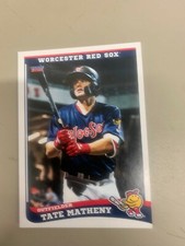 Tate Matheny Card 2021 Worcester Red Sox Team Card