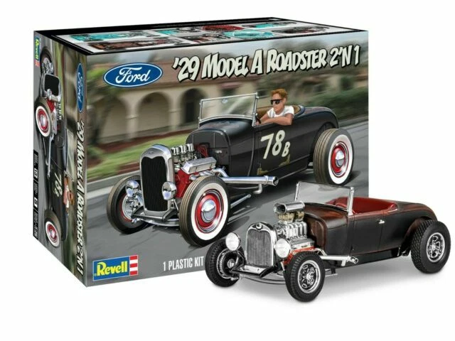 Revell 14463 Model A Ford Roadster Plastic Model Kit