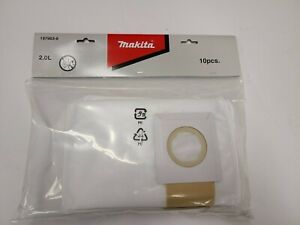 Filter Dust Bag for Makita Battery Vacuum, 20 Pack 197903-8, Genuine Makita Part