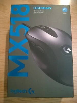 Logitech G MX518 Gaming Mouse Hero Black/Grey - Image 1 of 4