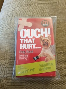 ouch that hurt dog boot