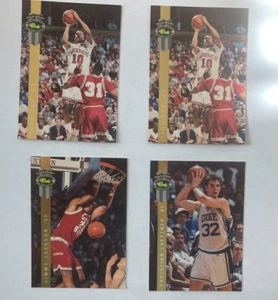 1992 Classic 4 Sport LP Insert Lotto (4 schede) Laetner, Day, Jackson - Foto 1 di 1