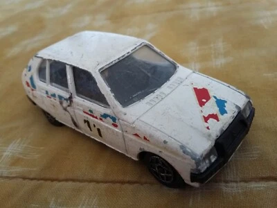 SOLIDO CITROEN VISA RALLYE TROPHEE VOITURE COURSE 1:43 METAL CAR DINKY MAJORETTE - Photo 1/2