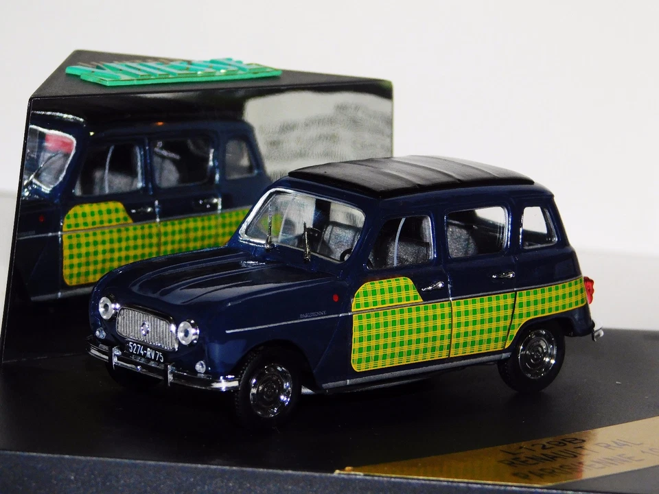RENAULT 4RL PARISIENNE 1965 BLUE VITESSE L129B 1:43 - Immagine 1 di 1