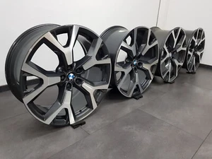 BMW X7 G07 21 Zoll Felgen 752 6885141 original Alufelgen Satz inkl. RDKS+Deckel - Bild 1 von 8