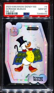 2023 Kakawow Disney Phantom Wondrous Character Die-Cut #9 Scrooge McDuck PSA 10 - Picture 1 of 2
