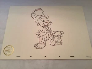 Jiminy Cricket- Fine Art Print Walt Disney’s Collector’s Society 2003. - Picture 1 of 4