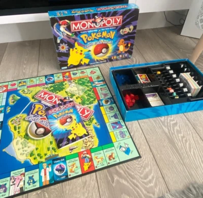Pokemon Monopoly Hasbro 1999 Collectors Edition Vintage Board Game - Image 1 of 4