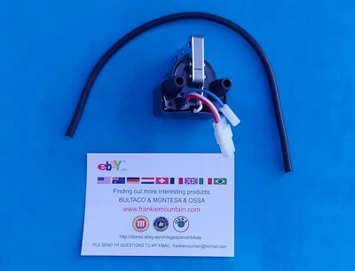 BOBINA DE ENCENDIDO ELECTRÓNICA 2 BUJÍAS BICICLETAS NUEVAS BULTACO EL BANDIDO MONTADERO TSS Foto 1 de 4