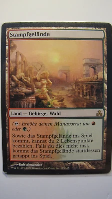 Magic The Gathering - GERMAN LANGUAGE - Stomping Ground - Guildpact - EX/LP - Image 1 of 2