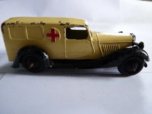 1940's Dinky Toys Diecast 25 Series Ambulancia  - Imagen 1 de 6