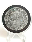2009 Belarus 925 Sterling Silver Coin PISCES Zodiac Sign 20 Rubles Zircon Fish