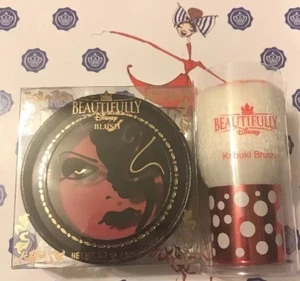 Beautifully Disney Blush Rouge Poppy Pink & Kabuki Brush NEW - Picture 1 of 7