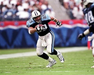 Foto de fútbol americano Frank Wycheck Action Tennessee Titans 8x10 NFL - Imagen 1 de 1