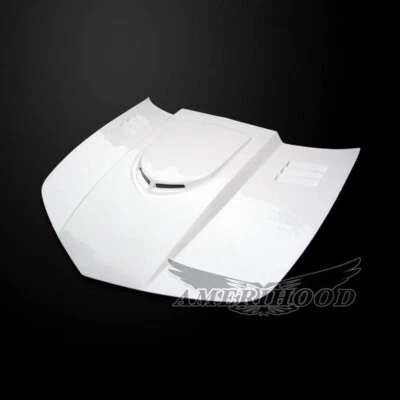 Fits Chevrolet Camaro  LS/LT 2014-2015 V6 Only Type-TR Style Ram Air Hood Foto 1 de 4