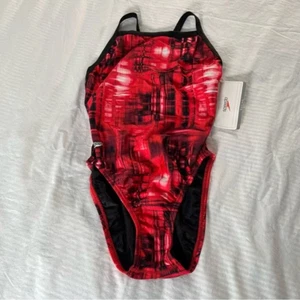 4/28 SPEEDO Women's  One Piece Competitive Swimming Suit Green/White/Black - Bild 1 von 24