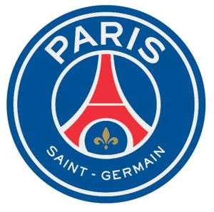 SMALL PSG PARIS SAINT GERMAIN STICKER DECAL MOBILE PHONE ROUND 3.5cm - Picture 1 of 5