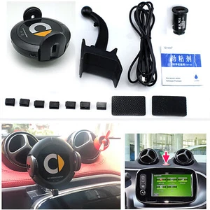 For Smart New 453/451 Wireless Charger Car Phone Holder Stand Part - Afbeelding 1 van 17