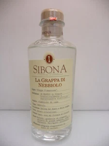 Sibona La Grappa Di Nebbiolo 40% 50cl - Bild 1 von 2