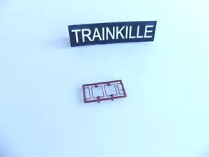 KLEIN MODELLBAHN MAINS MONTOIRES MARRONS POUR WAGON TYPE TOMBEREAU A BOGIES - Imagen 1 de 2