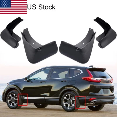 Guardabarros delantero trasero 4 piezas guardabarros guardabarros guardabarros para Honda CR-V CRV 2017-2022 Foto 1 de 4