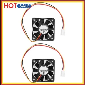 3 Pin CPU 5cm Cooling Cooler Fan Heatsinks Radiator for PC Computer 12V - Bild 1 von 10