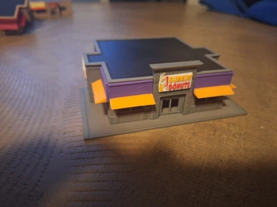 Estilo Donuts Escala Ho Construido a Medida Comida Rápida Impreso en 3D Completado Construido Foto 1 de 4
